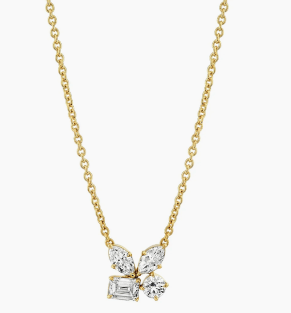 Michael M Diamond 950PTK Polished White Platinum Chain Necklace