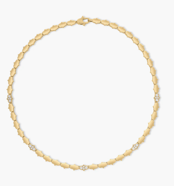 Roberto Coin Cobra 18K Polished Yellow Gold Choker Necklace