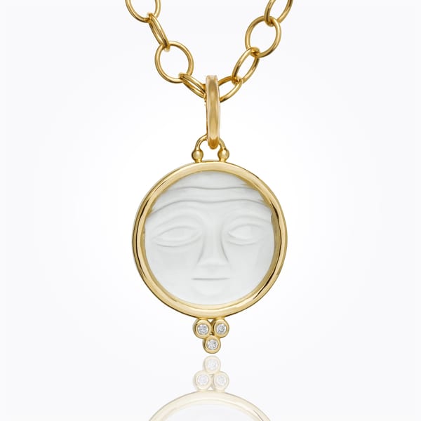 Temple St Clair Diamond Crystal Pendant
