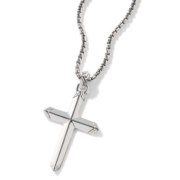John Hardy Classic Chain Cross Pendant