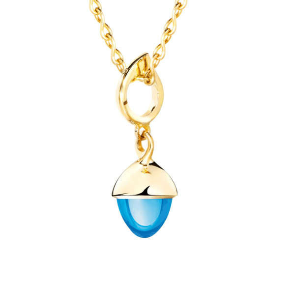 TAMARA COMOLLI Ltd. Inc Swiss Blue Topaz Fashion Pendant