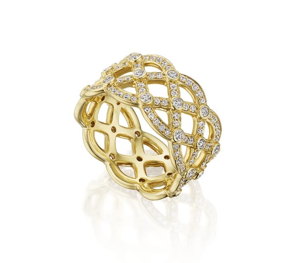Verragio Diamond 18K Polished Yellow Gold Band Ring