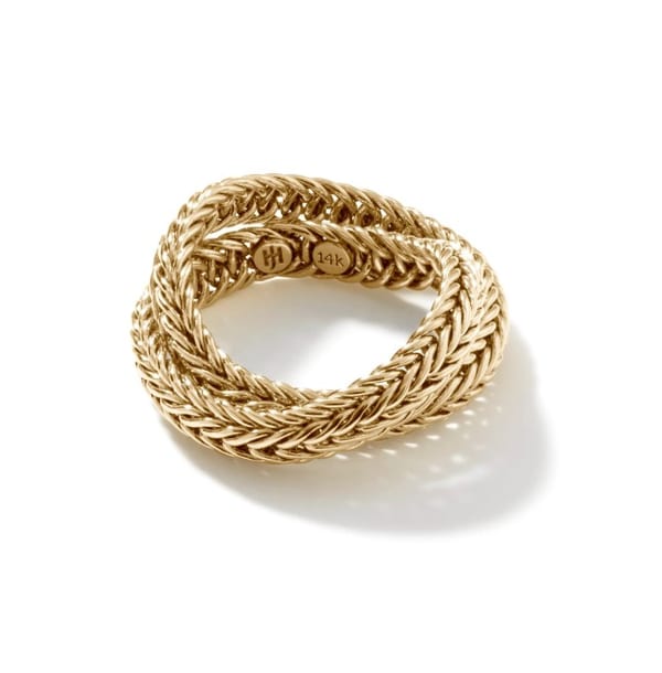 John Hardy 14K Yellow Gold Band Ring