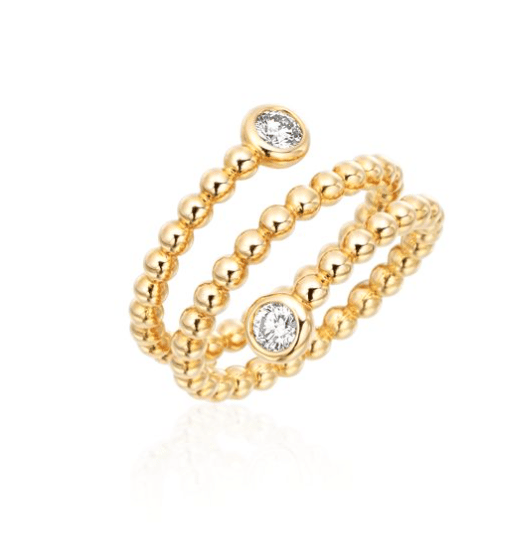 Gumuchian Diamond 18K Polished Yellow Gold Band Ring