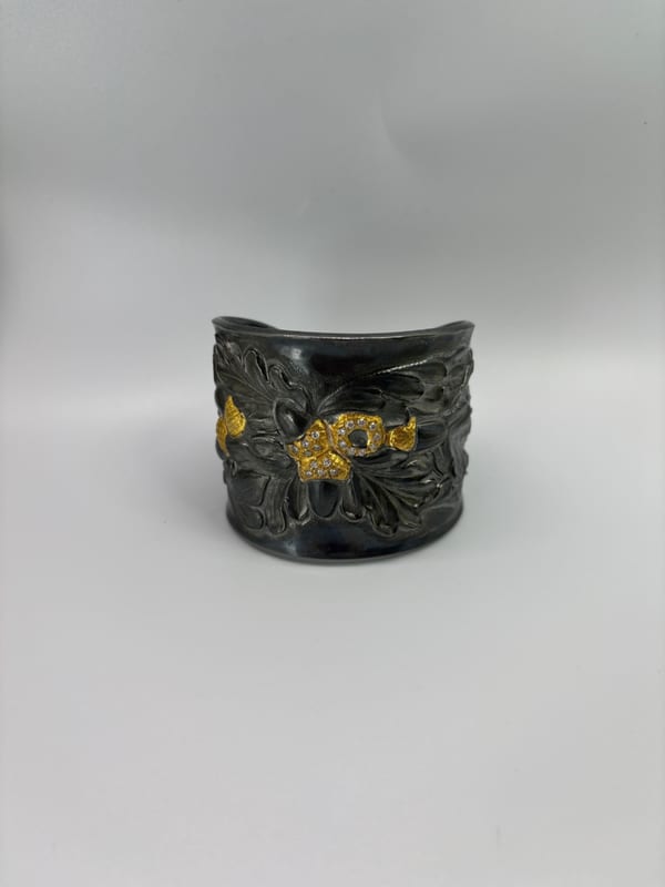 Jewel Lab Diamond & Diamond Silver Fine Silver Goblet