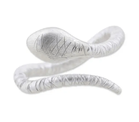 Lika Behar Collection Matte Silver Sterling Silver Band Ring