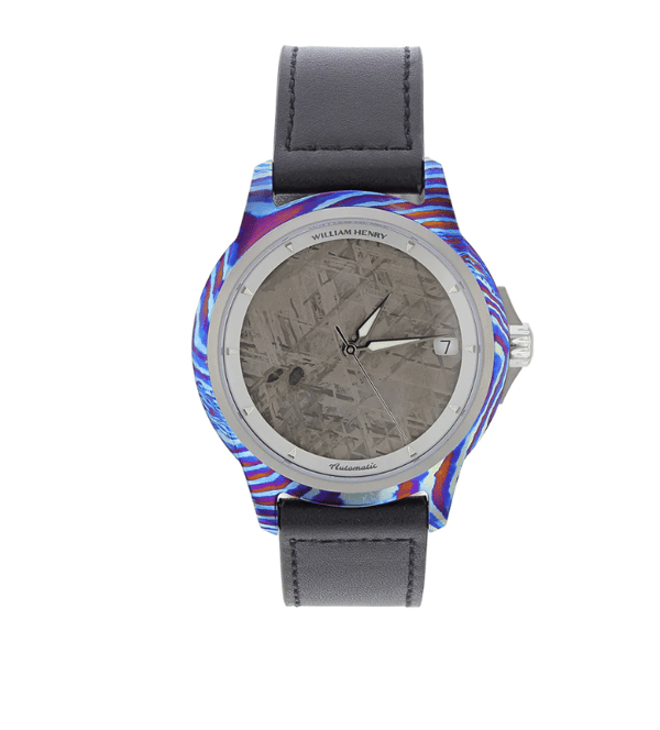 William Henry, LLC Meteorite Titanium Watch