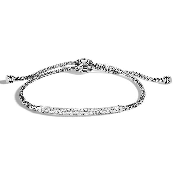 Contemporary  Classic Chain Women M-L  Hammered Bracelet BBP901192DIXM-L