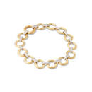 Contemporary Link Jaipur Gold Women 7.5 18 Engraved Bracelet BB2660 B YW