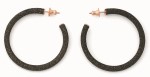 Contemporary Hoop  Women   Polished Earrings WPLVO050