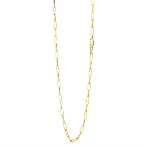 Contemporary Chain  Women 30 18 Polished Necklace K3930-18KYF