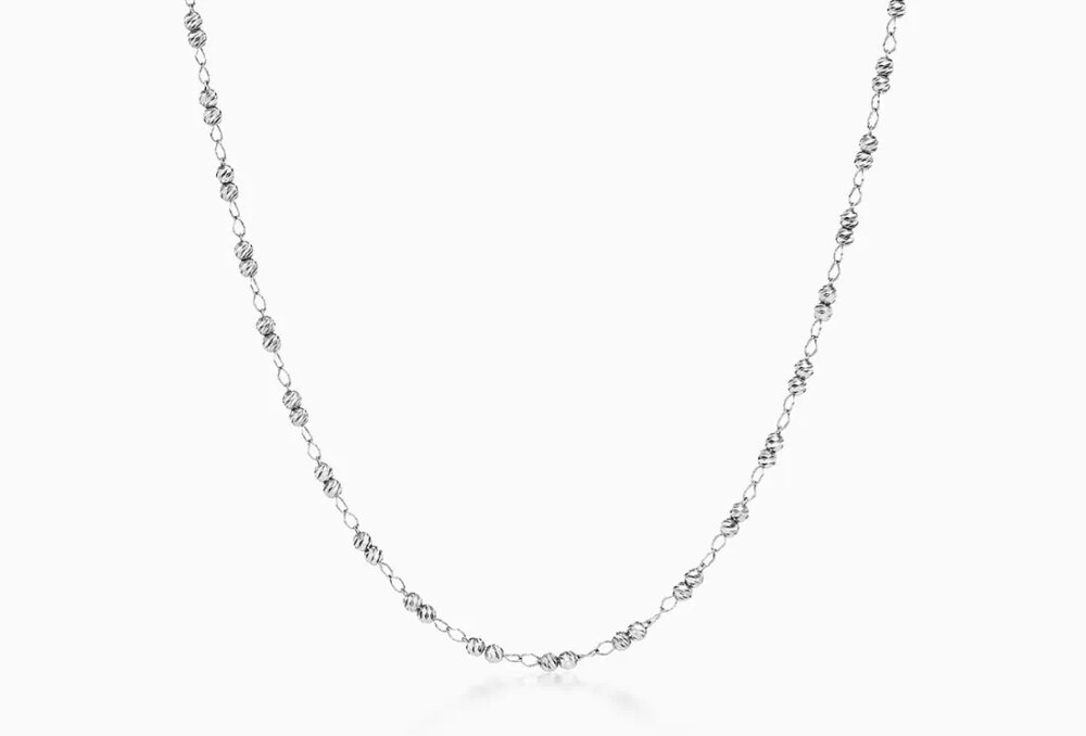 Chain  Women 16-18 950PT Polished Necklace PTN2014