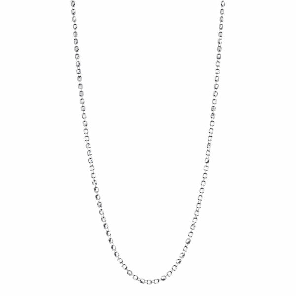 Contemporary Chain  Women  850PT Diamond Cut Necklace PTN2024