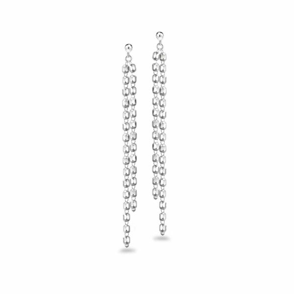 Contemporary Dangle  Women   Diamond Cut Earrings PTE8014