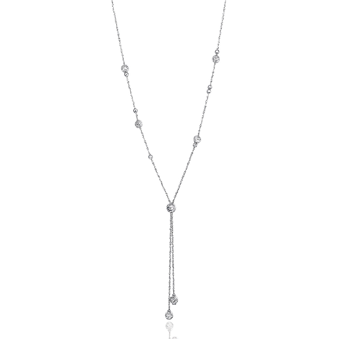 Contemporary   Women  850PT Diamond Cut Necklace PTN2003