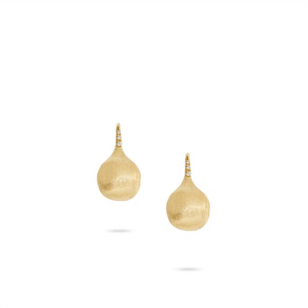 Contemporary Drop Africa Women  18 Brushed Earrings OB1632-A B Y