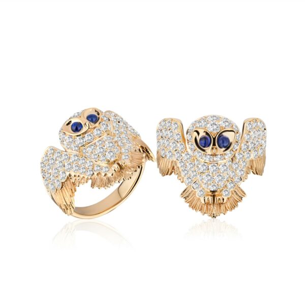 Contemporary Costume Jewelry  Women  18 Polished Ring GWR01OWL