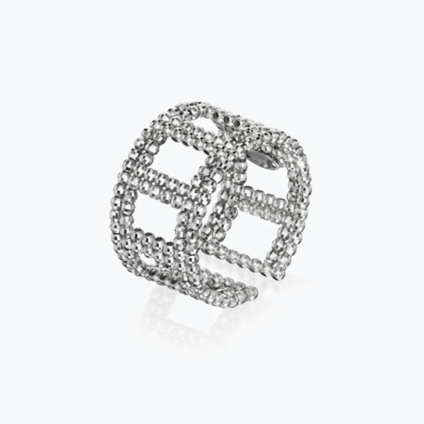Band  Women  950PT Diamond Cut Ring PTR4006