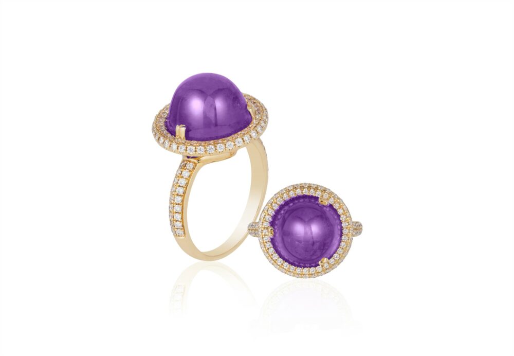 Cocktail Gossip Women  18 Polished Ring JR0364-AMY