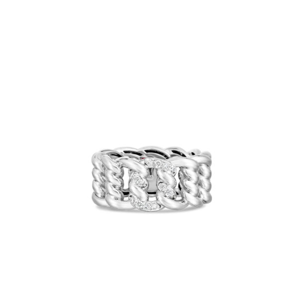 Contemporary Band Cialoma Women  18 Polished Ring 7773242AW70X