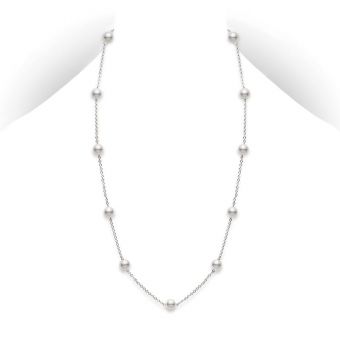 Contemporary Chain  Women 18 18 Polished Necklace PCQ 158L WKP060