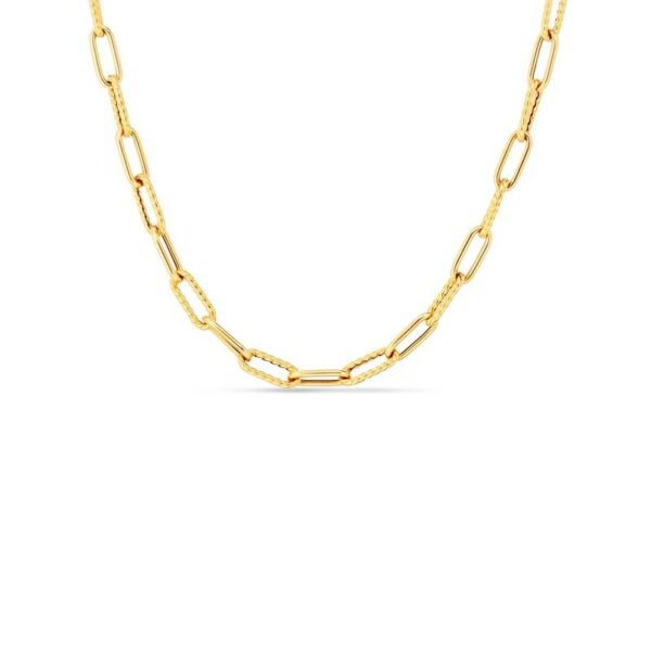 Contemporary Chain  Women 22 18 Polished Necklace 5310168AY220