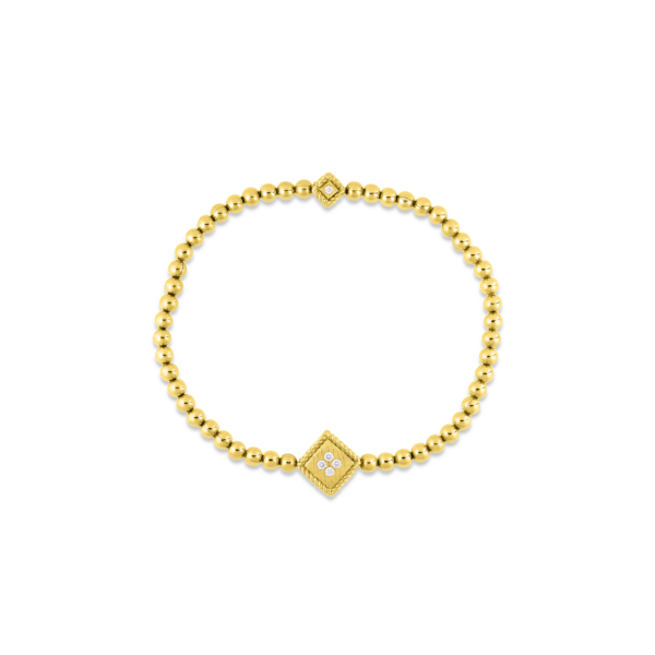 Contemporary  Venetian Princess Women  18 Polished Bracelet 7773061AYLBX