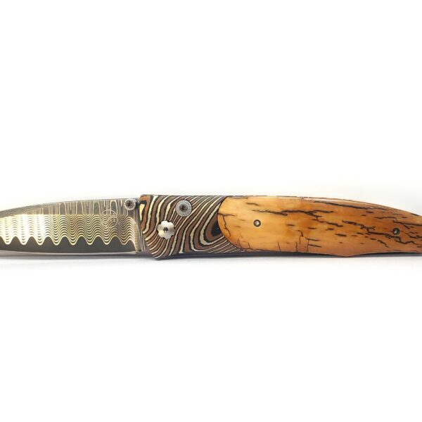 Folding  Unisex 3.25~22  Polished Wood Knife B30 EVENTIDE