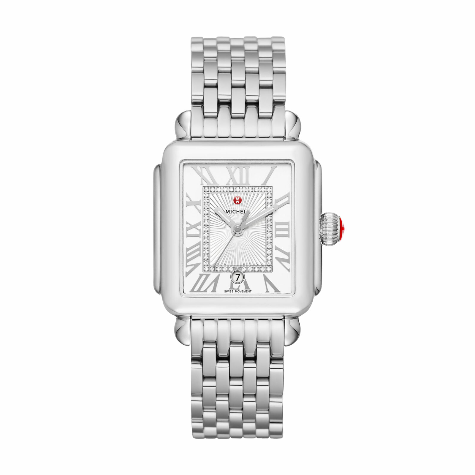 Rectangle  Women 18mm  Polished Watch MWW06T000141