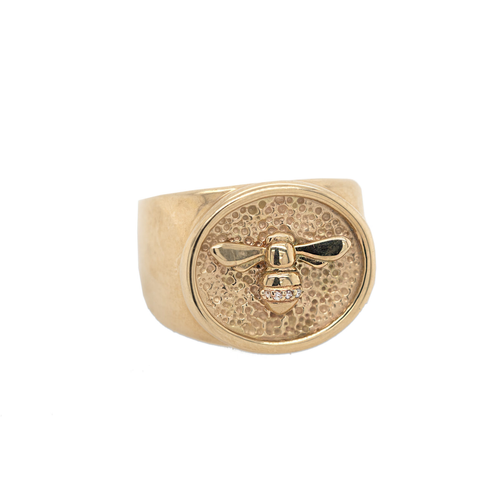 Signet  Women 7 14 Polished Ring R-SIG-GP