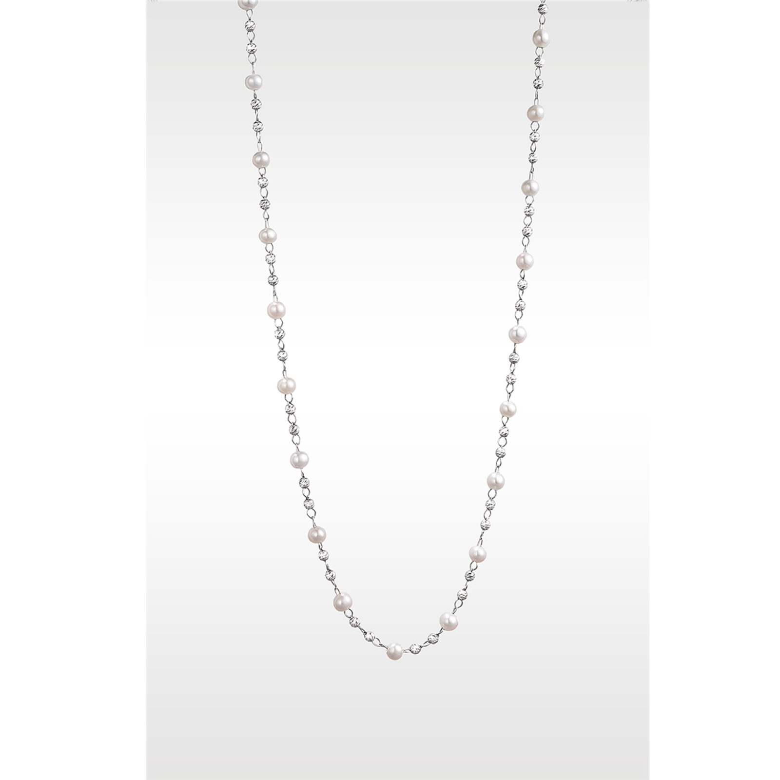 Chain  Women 18 950PT Diamond Cut Necklace PTN2007-18