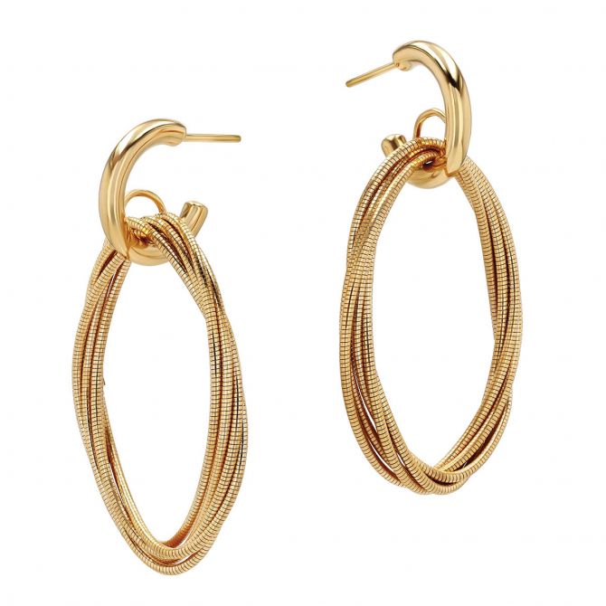 Drop  Women  18 Polished Earrings WDNAO375