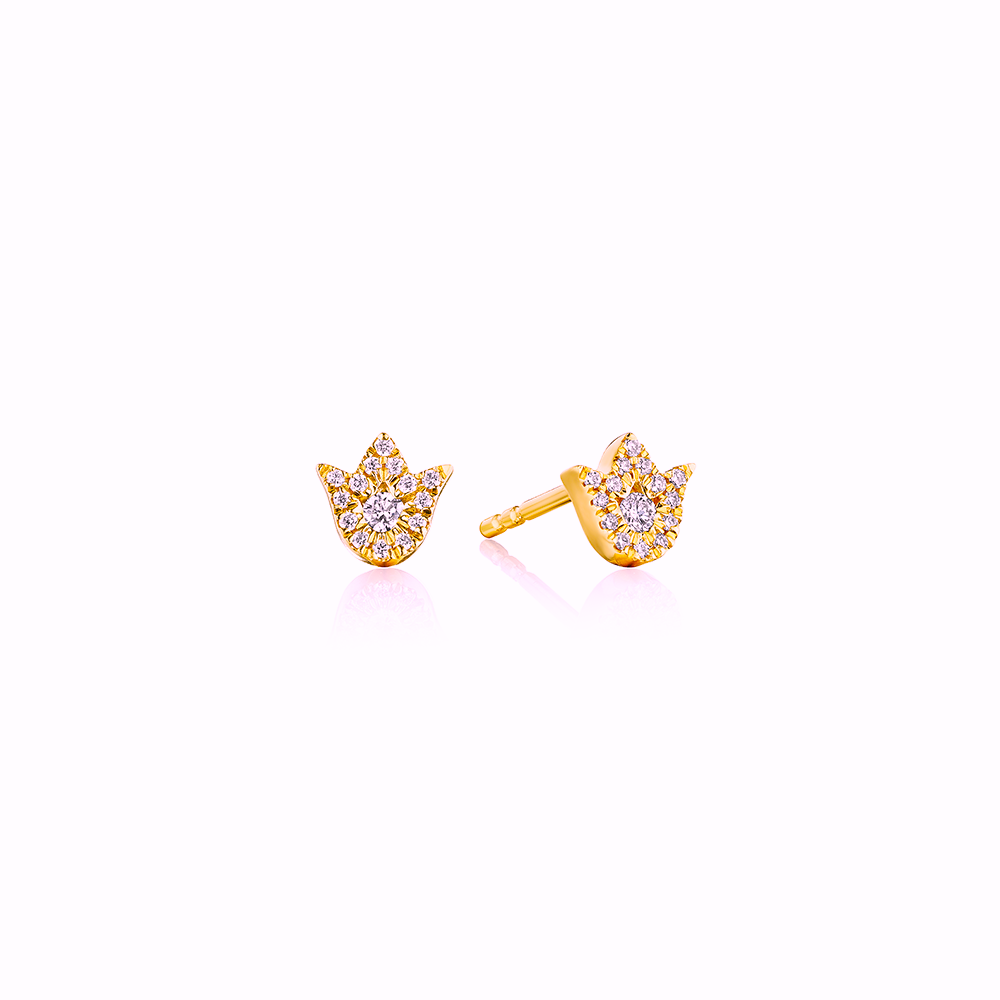 Post  Women  18 Polished Earrings J-0177704-RE