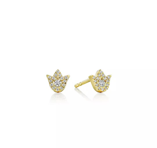 Post  Women  18 Polished Earrings J-0177704-YE