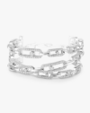 Cuff  Women  18 Polished Bracelet 13512-WG-M/K15651