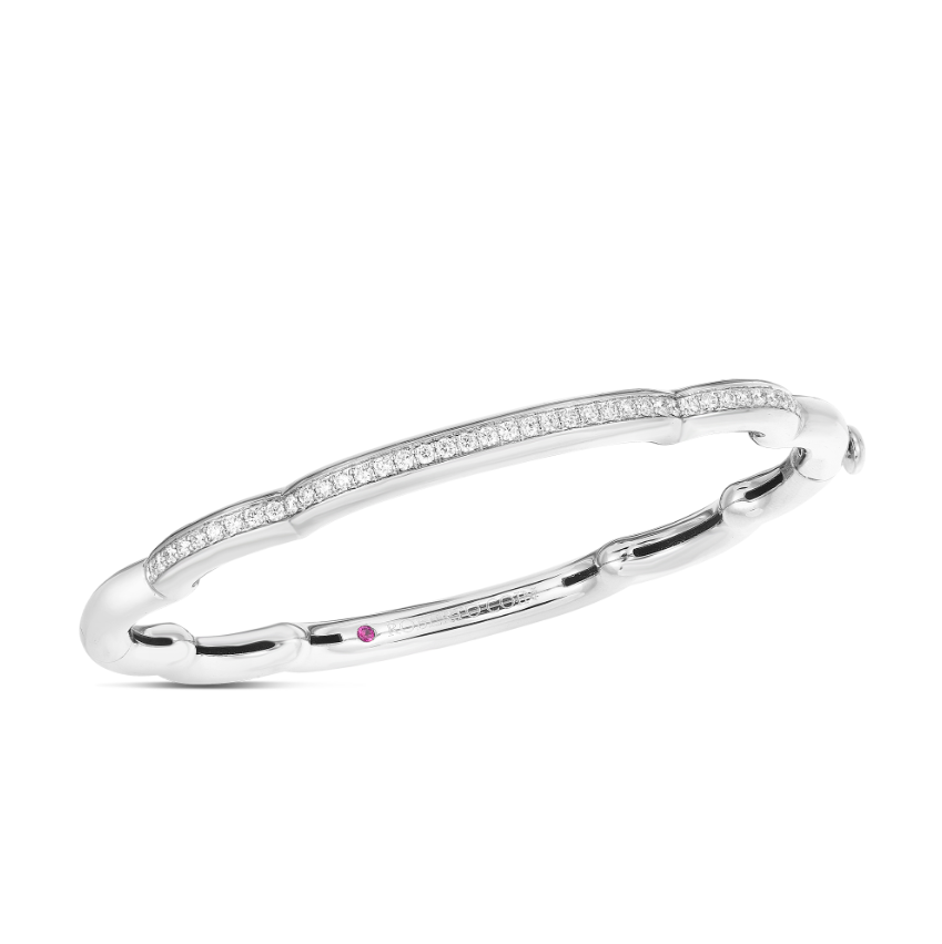 Bangle  Women  18 Polished Bracelet 7773574AWBAX