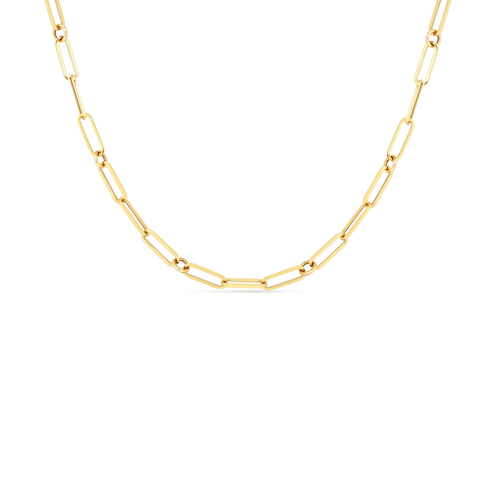 Contemporary Chain  Women 34 18 Polished Necklace 5310135AY340