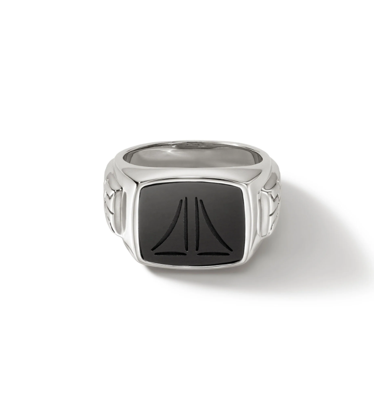 Contemporary Signet  Unisex 10   Ring RMS9010991BONX10