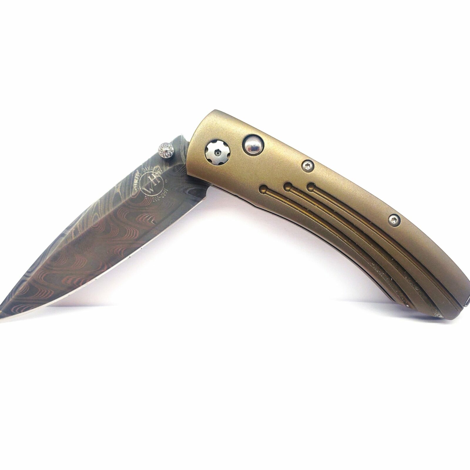 Folding   3~22  Brushed Knife B05 Titan IV