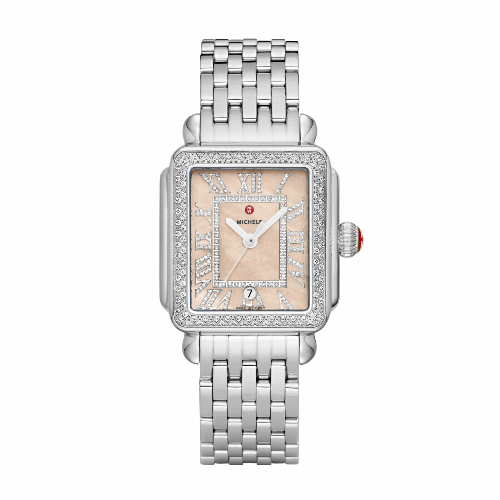 Rectangle  Women 18mm  Polished Watch MWW06T000267