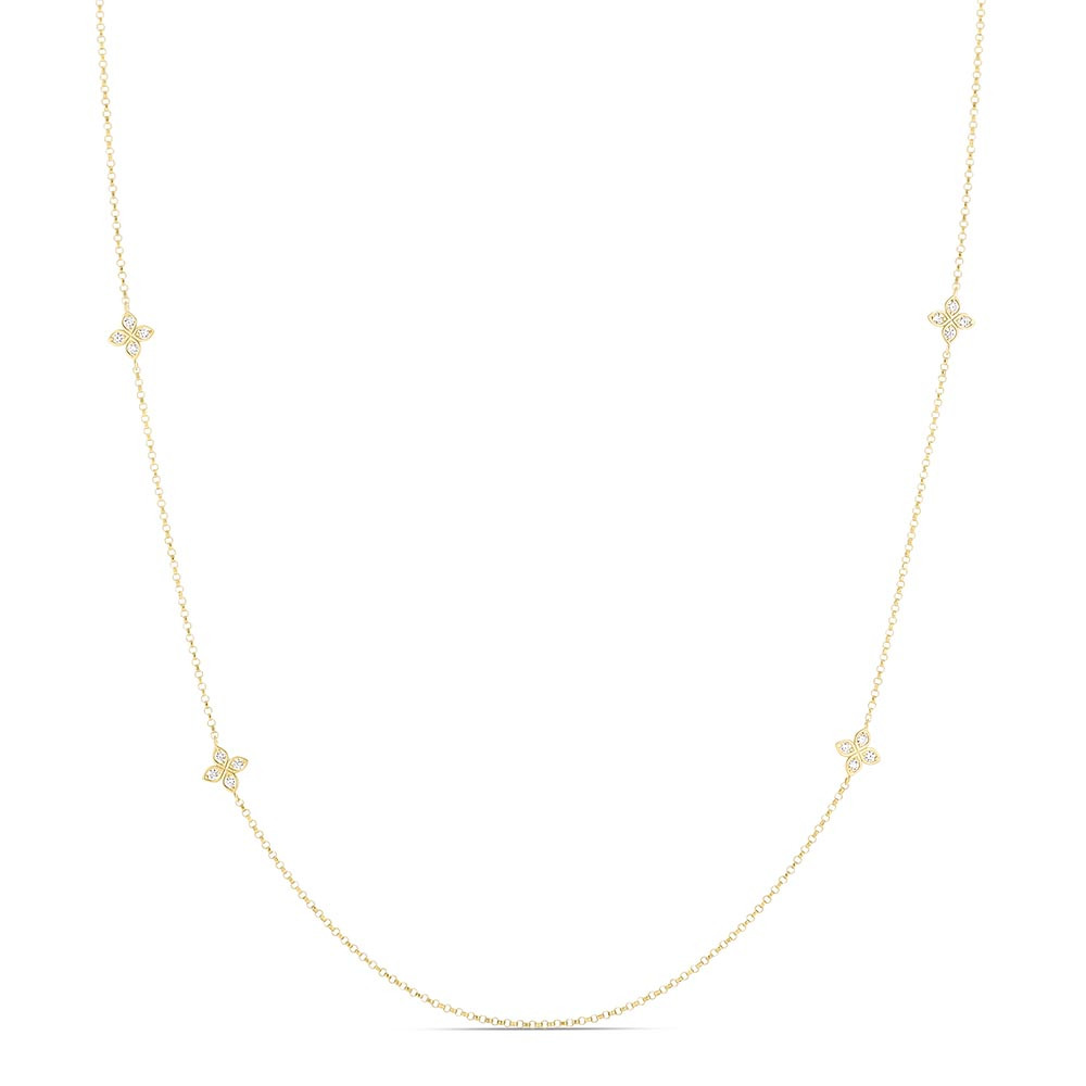 Station  Women 36 18 Polished Necklace 7773549AY3610