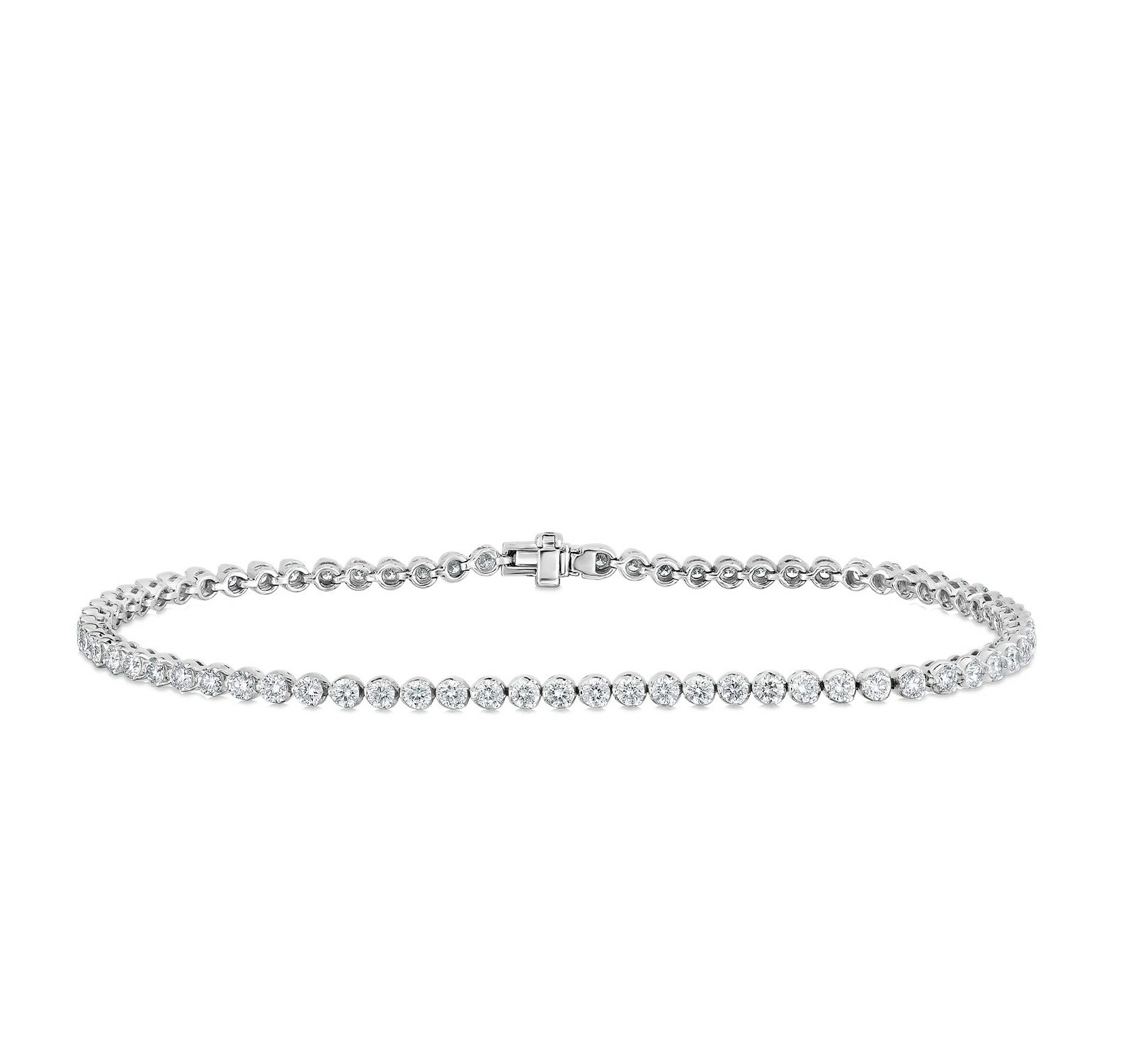 Tennis    18 Polished Bracelet 002139AWLBX0