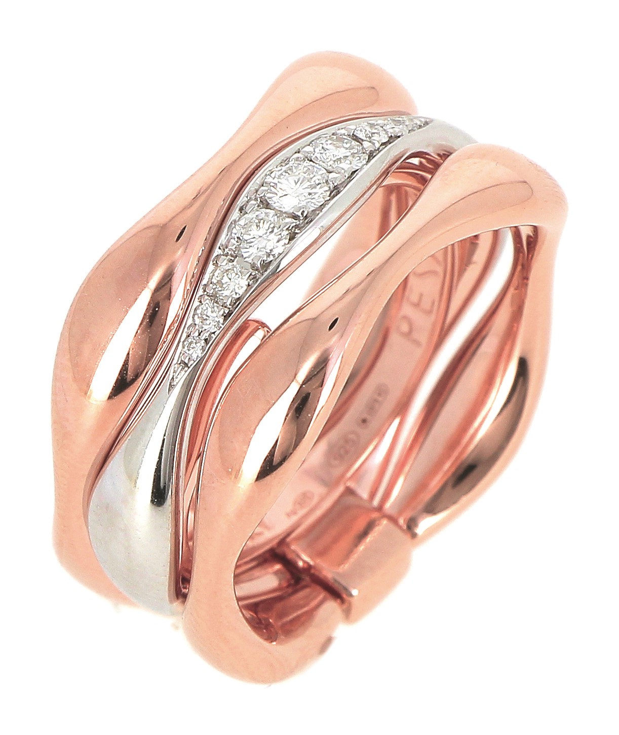 Band Elegance Women Small 18 Polished Ring WELGA078MM