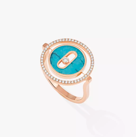 Band Lucky Women  18 Polished Ring 12098-PG-53/E14378