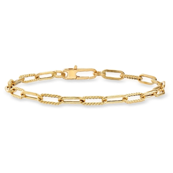 Contemporary Link  Women  18 Polished Bracelet 5310168AYLB0