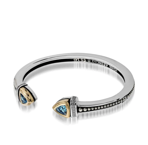 Cuff  Women  14  Bracelet 18-B2389 SS