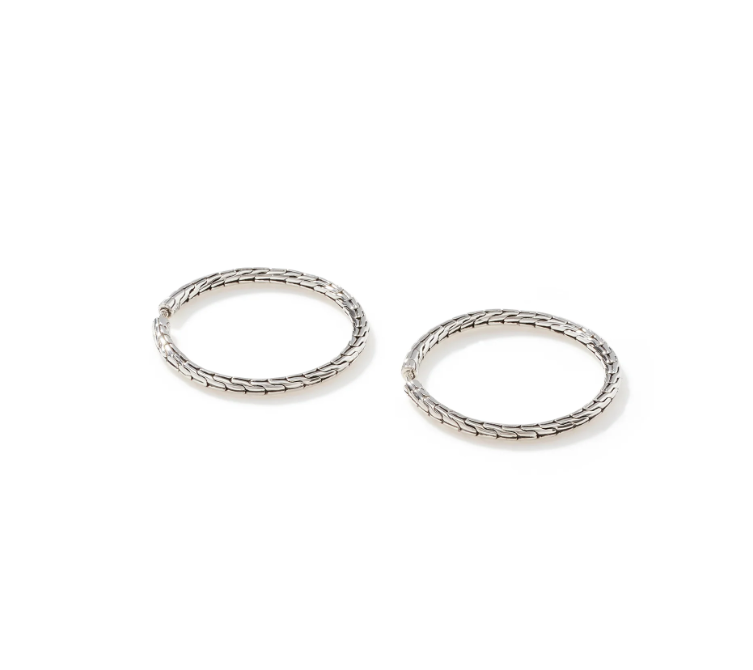 Hoop Classic Chain Women Medium   Earrings EB99254