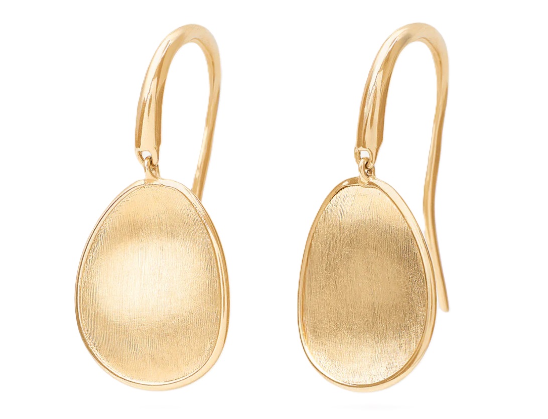 Post Lunaria Women  18 Engraved Earrings OB1341-A Y 02