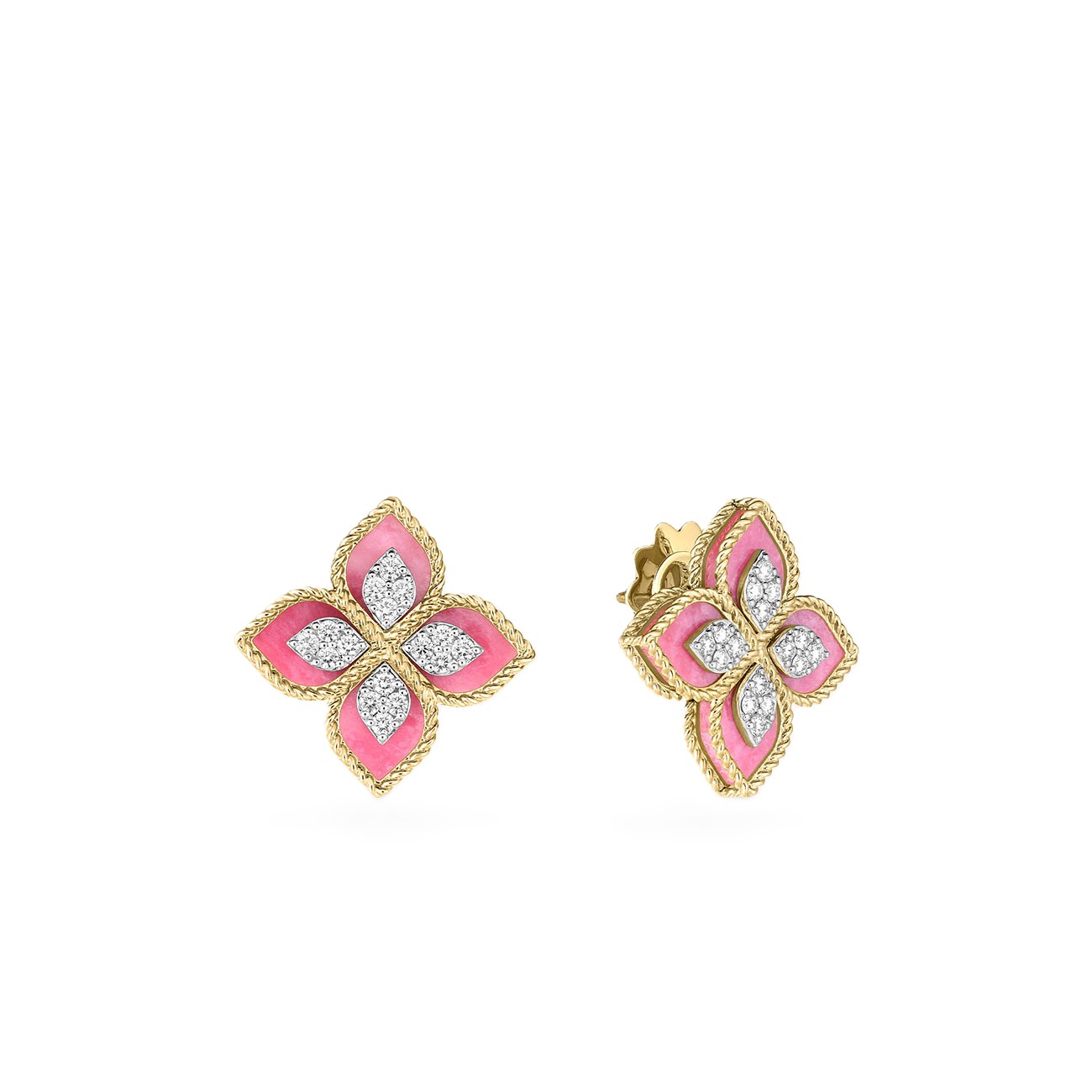 Post Venetian Princess Women  18 Polished Earrings 8883500AJERX