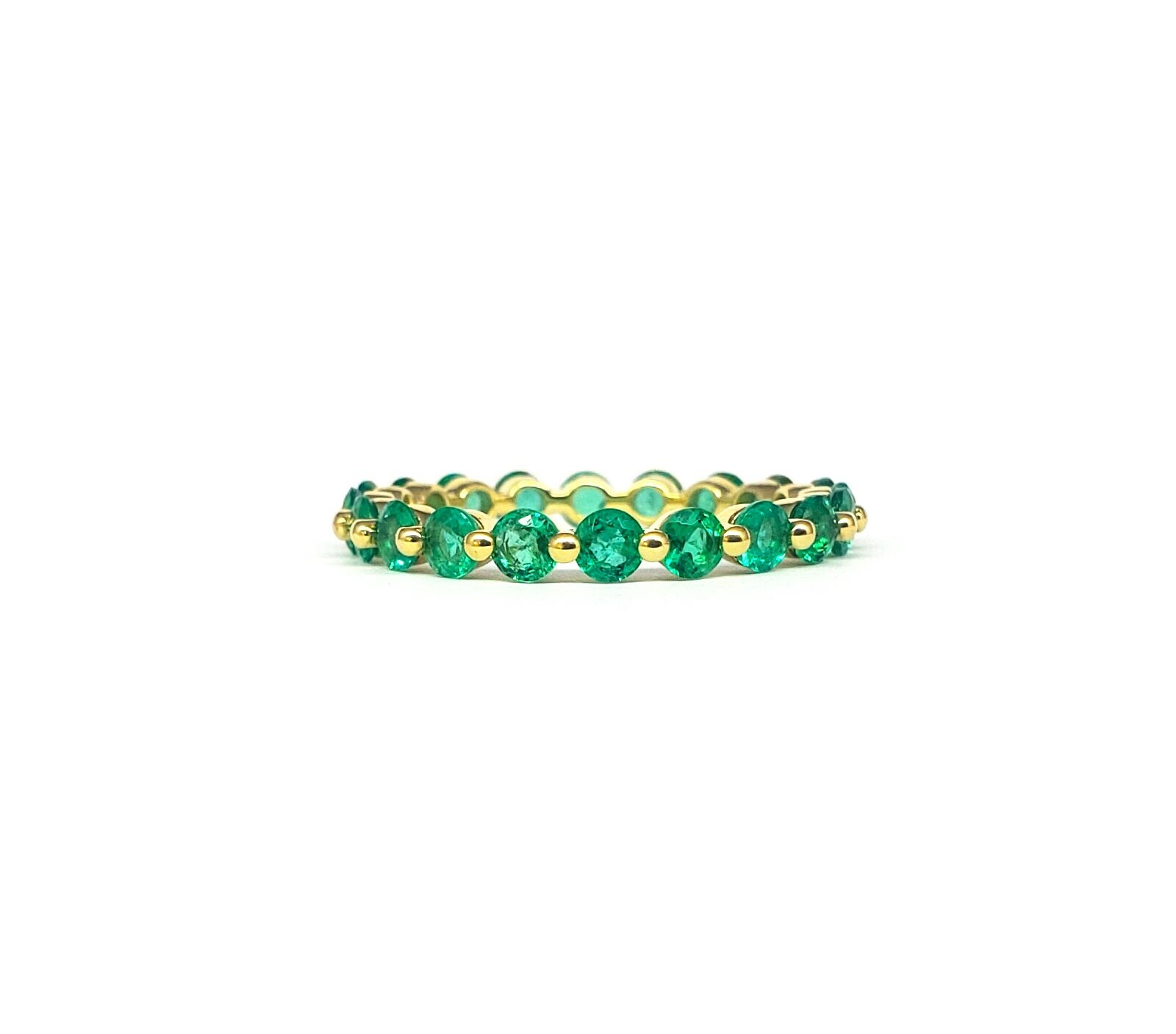 Stacking    18 Polished Ring SS-R013I-EM-Y-7